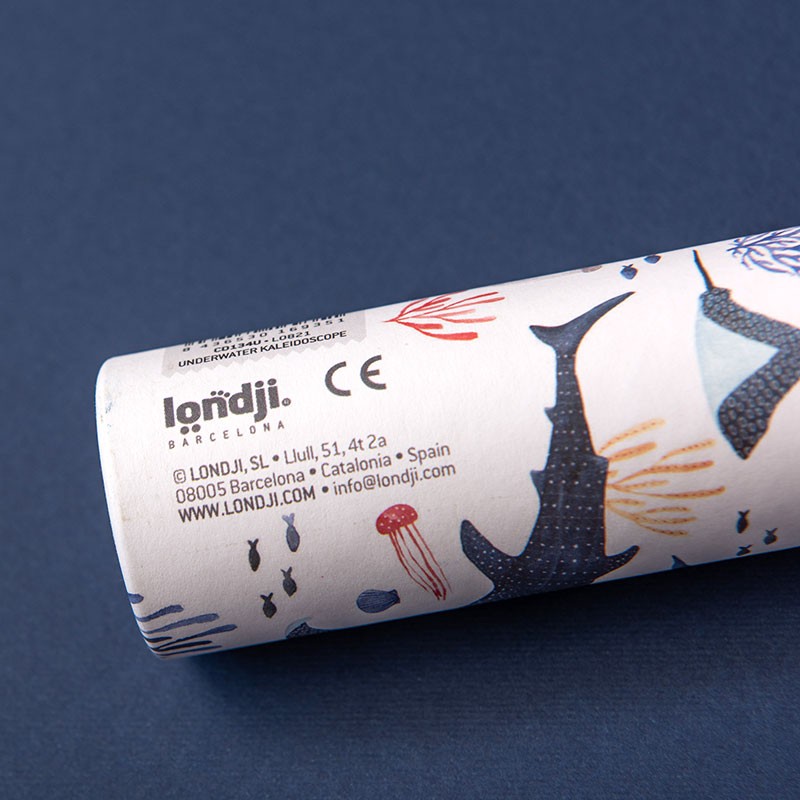 Caleidoscopio fondo mar